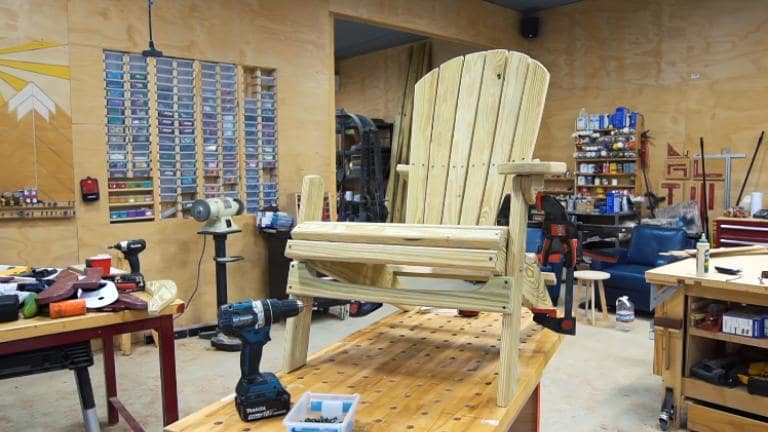 How much does it cost to build an adirondack chair
